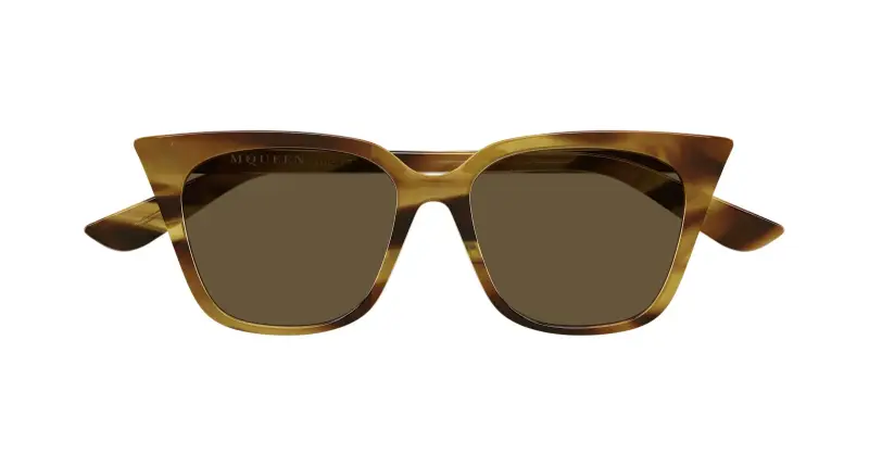 Alexander McQueen Occhiali da sole Donna Marrone 4301937 miniatura 2