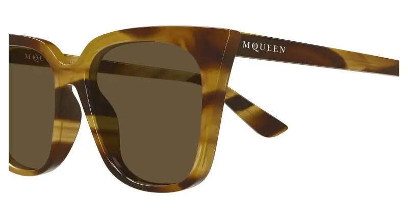 Alexander McQueen Occhiali da sole Donna Marrone 4301937 miniatura 3