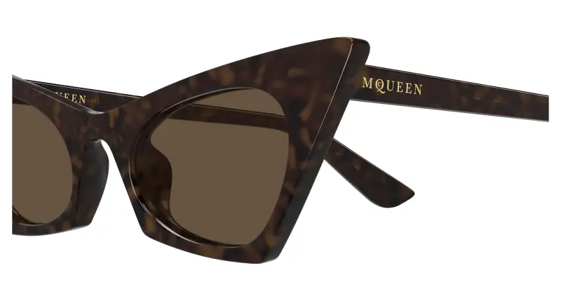 Alexander McQueen Occhiali da sole Donna Marrone 4301936 miniatura 3