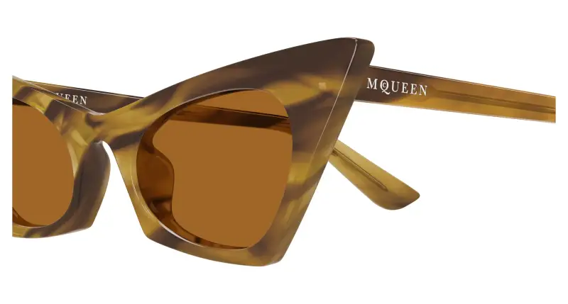 Alexander McQueen Occhiali da sole Donna Marrone 4301935 miniatura 3