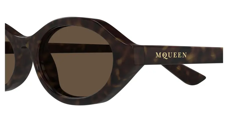 Alexander McQueen Occhiali da sole Donna Multicolore 4301931 miniatura 3