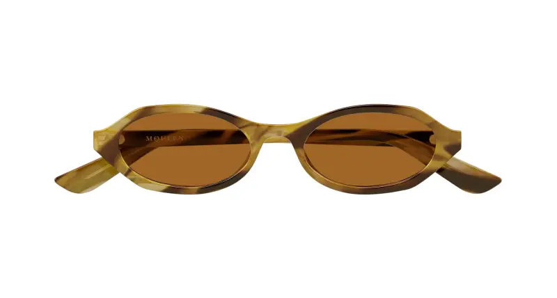 Alexander McQueen Occhiali da sole Donna Marrone 4301930 miniatura 2