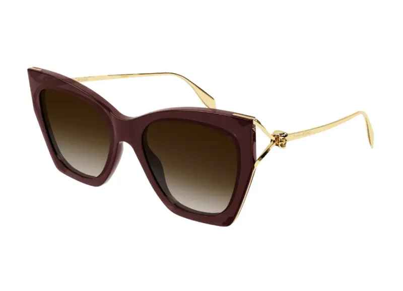 Alexander McQueen Occhiali da sole Donna Marrone 3396820