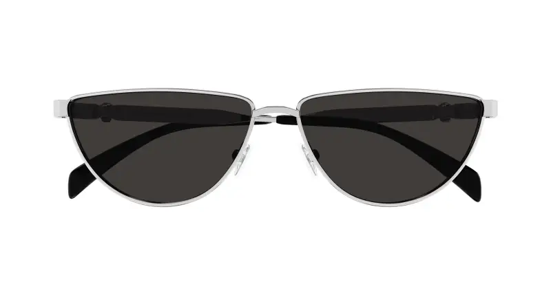 Alexander McQueen Occhiali da sole Donna Argento 3529666 miniatura 2