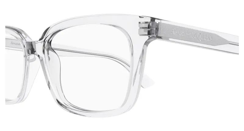 Donna AM0464O 004 Montature da vista Acetato Cristallo Trasparente Squadrata miniatura 3