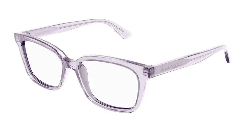 Donna AM0464O 005 Montature da vista Acetato Viola Trasparente Squadrata