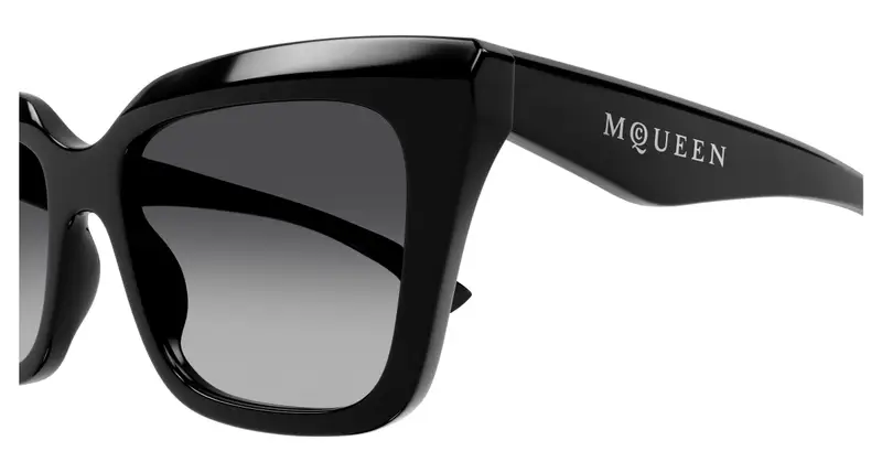 Alexander McQueen Occhiali da sole Donna Grigio 892598 miniatura 2