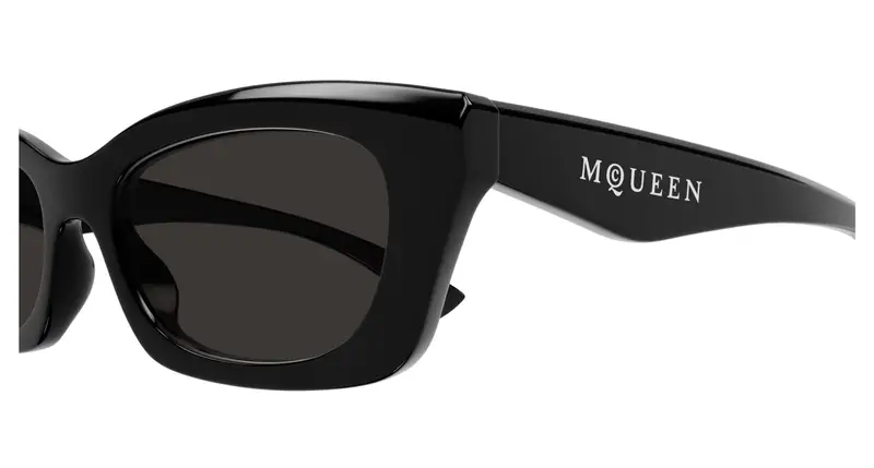 Alexander McQueen Occhiali da sole Donna Grigio 892476 miniatura 2