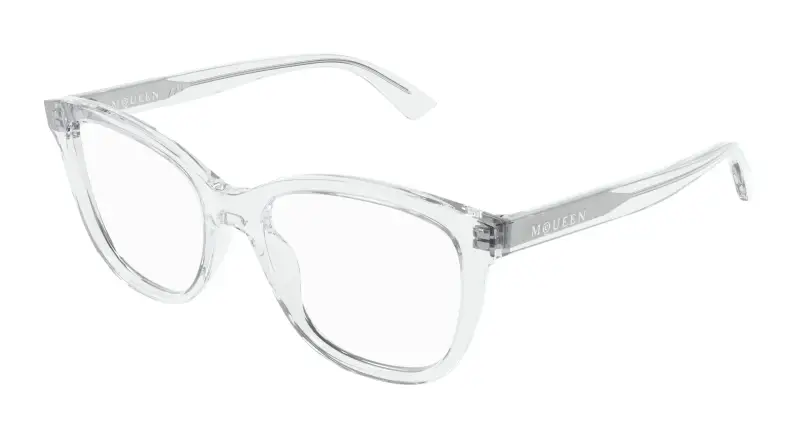 Donna AM0487O 005 Montature da vista Acetato Cristallo Trasparente Cat Eye