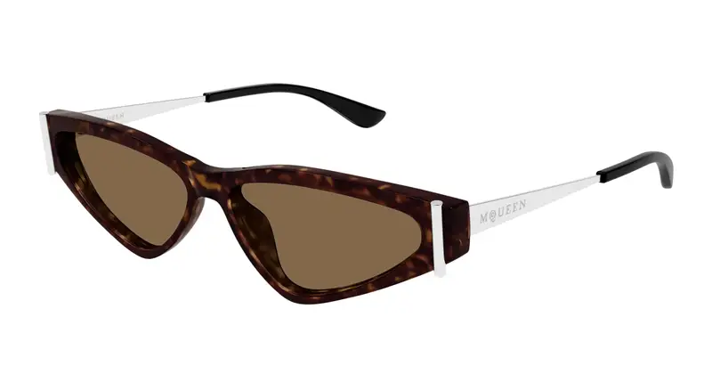 Alexander McQueen Occhiali da sole Donna Testa di moro 892536