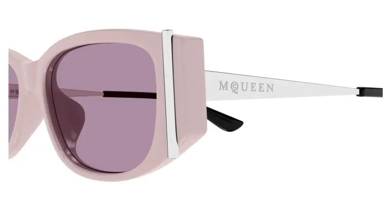 Alexander McQueen Occhiali da sole Donna Rosa 3534647 miniatura 3