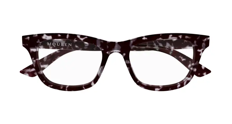 Donna AM0515O 008 Montature da vista Acetato Havana Trasparente Cat Eye miniatura 2