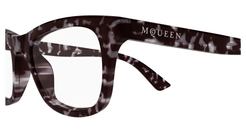 Donna AM0515O 008 Montature da vista Acetato Havana Trasparente Cat Eye miniatura 3