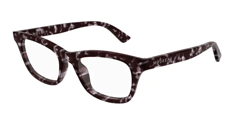 Donna AM0515O 008 Montature da vista Acetato Havana Trasparente Cat Eye