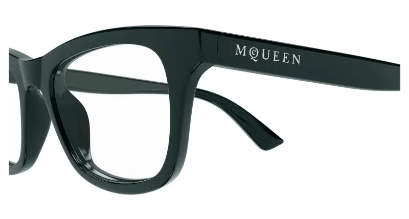 Donna AM0515O 012 Montature da vista Acetato Grigio Trasparente Cat Eye miniatura 3