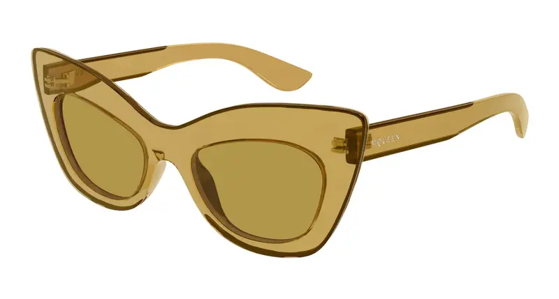 Alexander McQueen Occhiali da sole Donna Marrone 892607