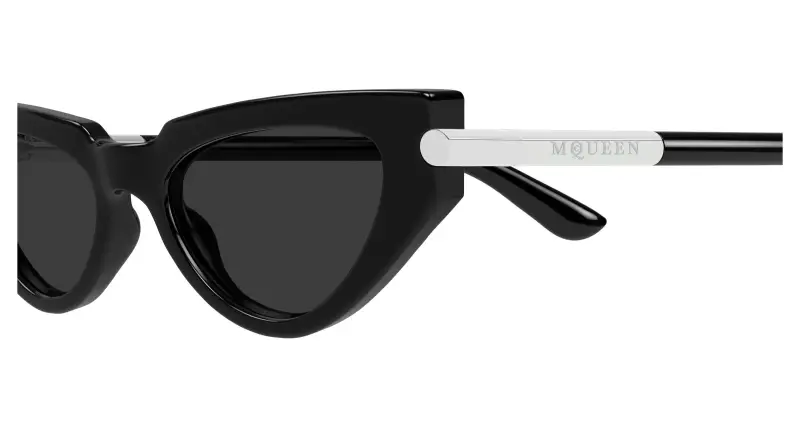 Alexander McQueen Occhiali da sole Donna Grigio 3408273 miniatura 3