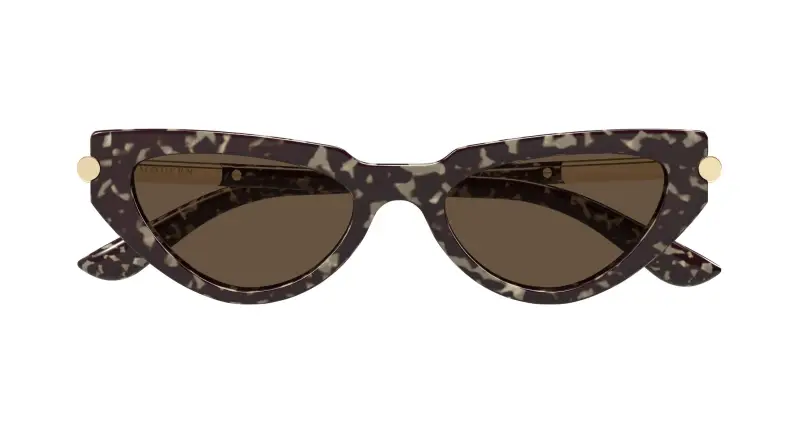 Alexander McQueen Occhiali da sole Donna Marrone 3498924 miniatura 2