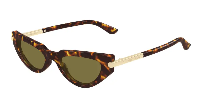 Alexander McQueen Occhiali da sole Donna Verde 3408109