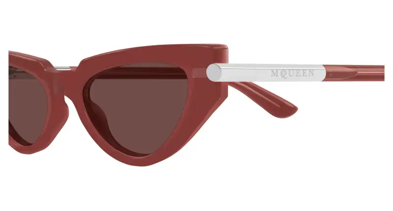 Alexander McQueen Occhiali da sole Donna Marrone 3498954 miniatura 3