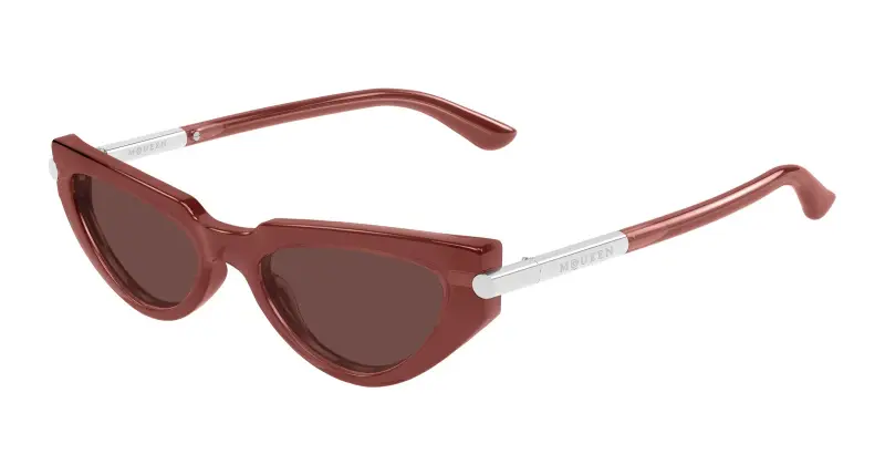 Alexander McQueen Occhiali da sole Donna Rosso 3498954