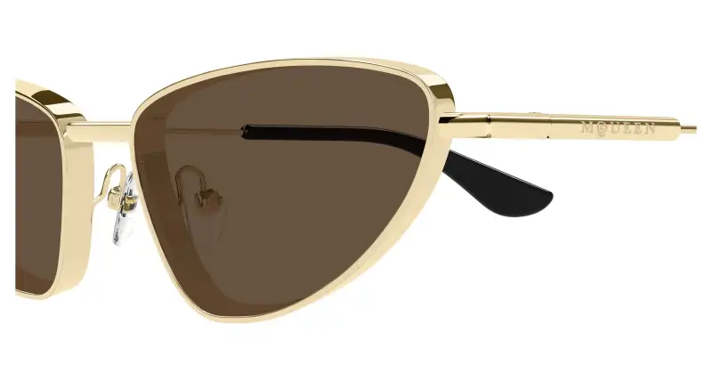 Alexander McQueen Occhiali da sole Donna Marrone 3534049 miniatura 3