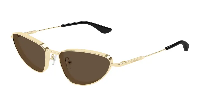 Alexander McQueen Occhiali da sole Donna Oro 3534049