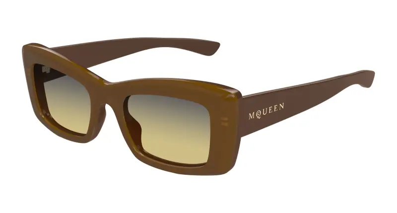 Alexander McQueen Occhiali da sole Donna Marrone 3531334