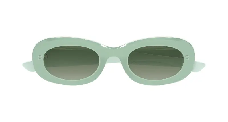 Alexander McQueen Occhiali da sole Donna Verde 3535382 miniatura 2