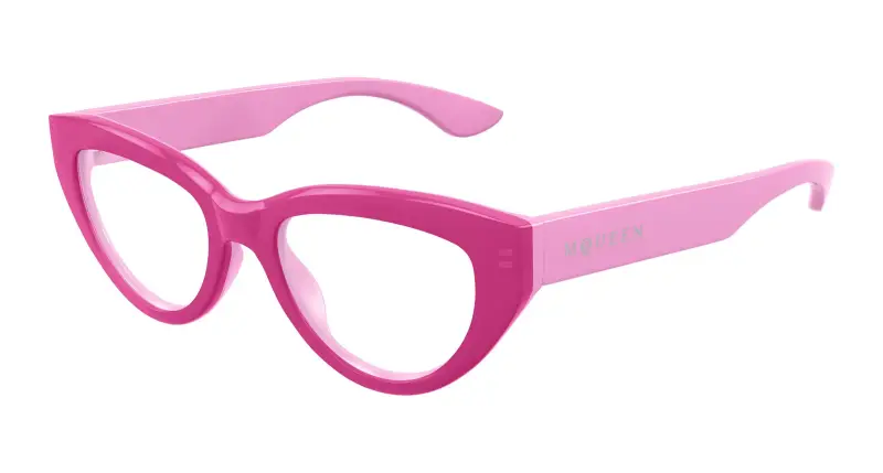 Donna AM0529O 004 Montature da vista Acetato Rosa Trasparente Cat Eye