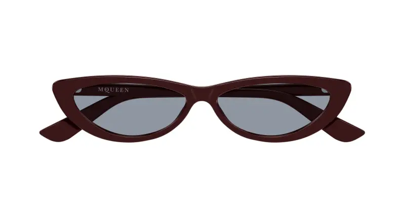 Alexander McQueen Occhiali da sole Donna Azzurro 3534699 miniatura 2