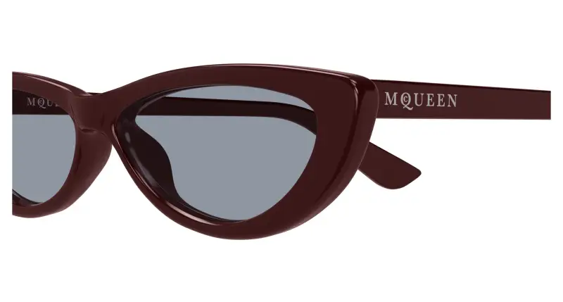 Alexander McQueen Occhiali da sole Donna Azzurro 3534699 miniatura 3