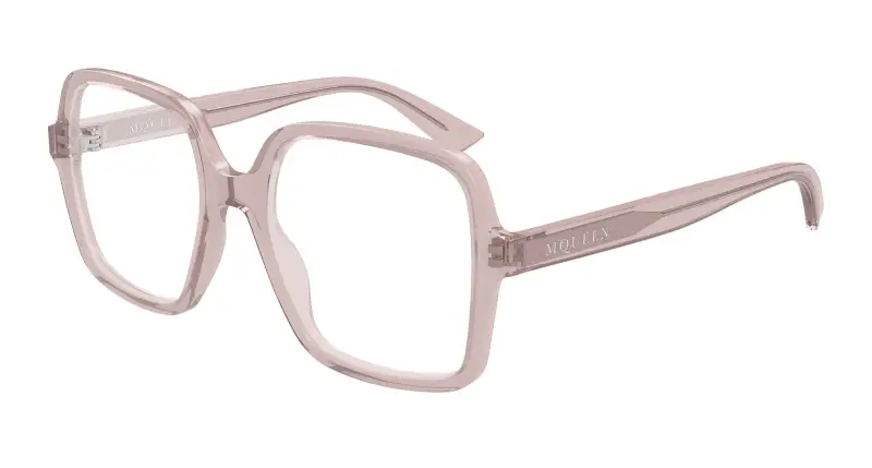 Donna AM0538O 005 Montature da vista Acetato Rosa Trasparente Squadrata