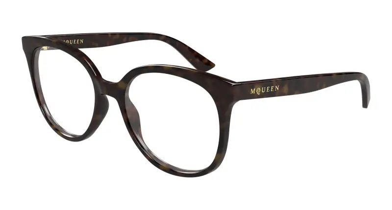 Donna AM0540O 002 Montature da vista Acetato Havana Trasparente Cat Eye