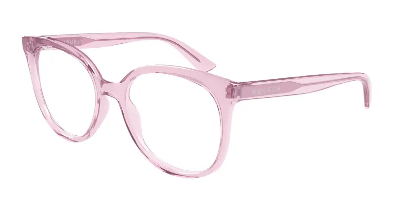 Donna AM0540O 005 Montature da vista Acetato Rosa Trasparente Cat Eye