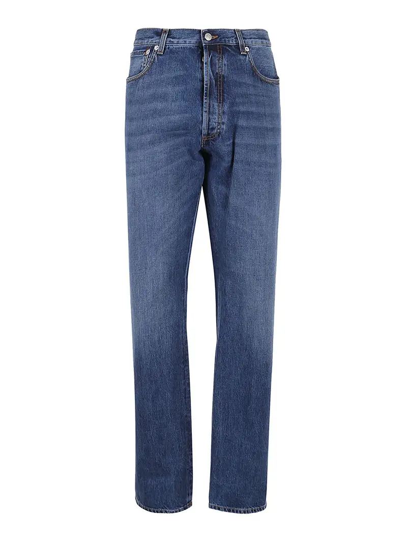 Alexander McQueen Jeans Blu 3381689