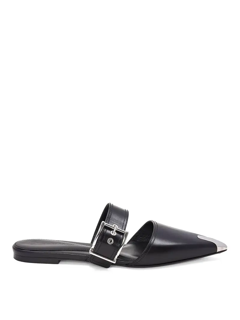 Alexander McQueen Mules Nero 3383820