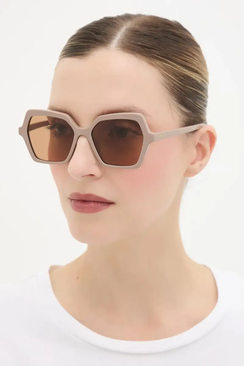 Alexander McQueen Occhiali da sole Donna Beige 3765308