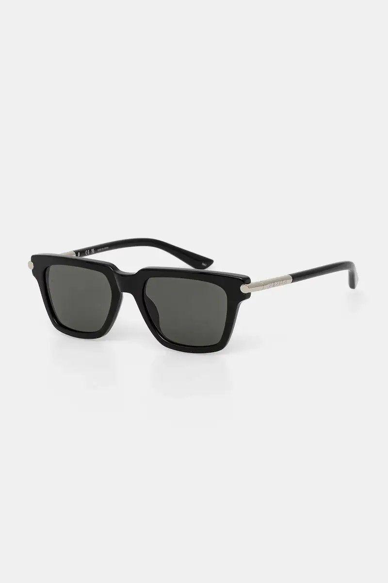 Alexander McQueen Occhiali da sole Uomo Nero 3776872 miniatura 2