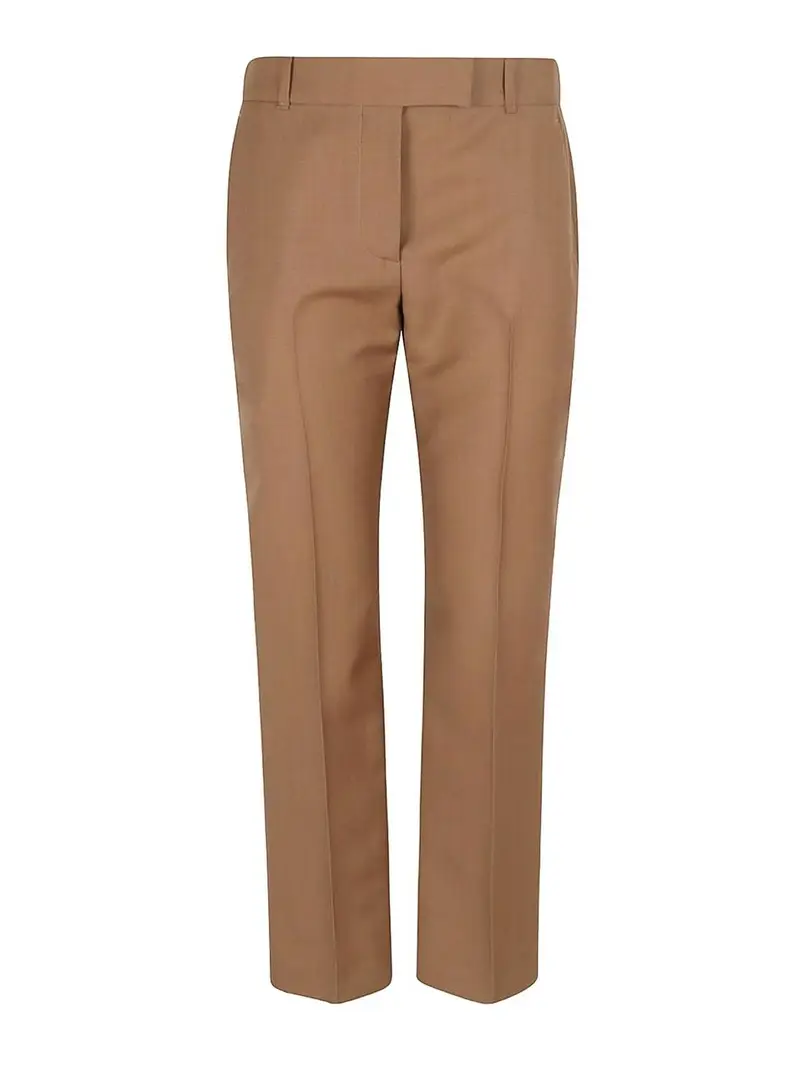 Pantaloni a gamba dritta Marrone