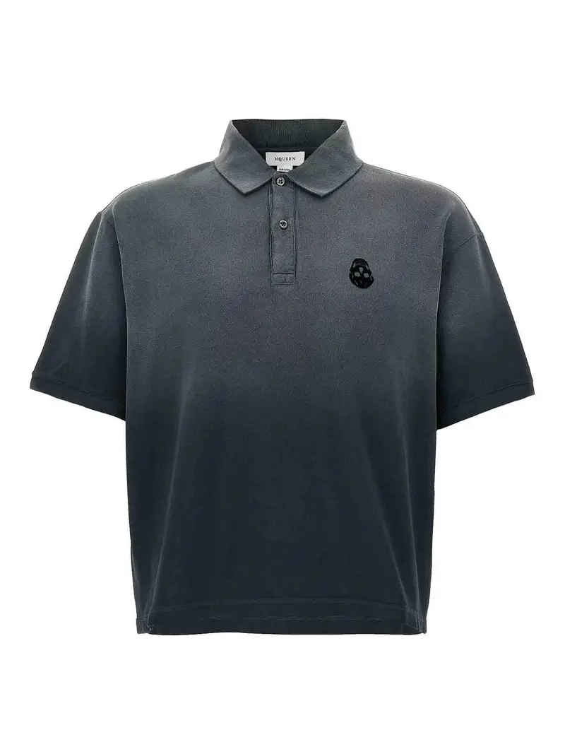 Alexander McQueen Polo Grigio 3859466