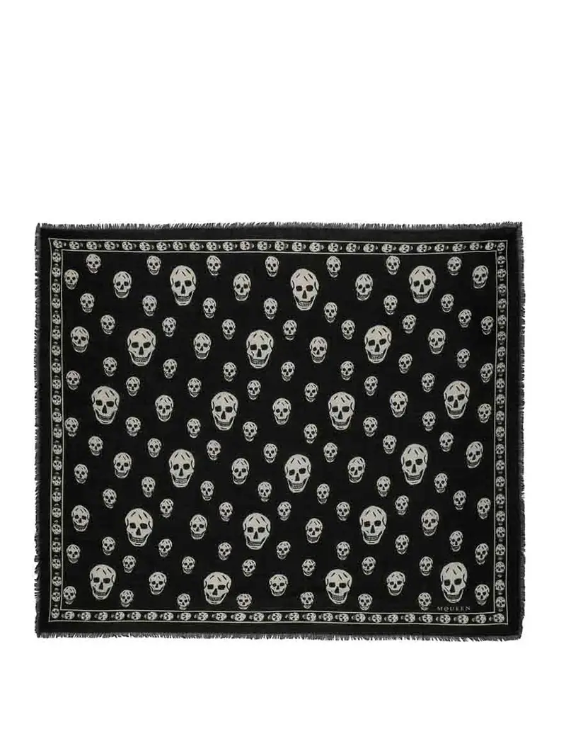 Sciarpa Skull Nero