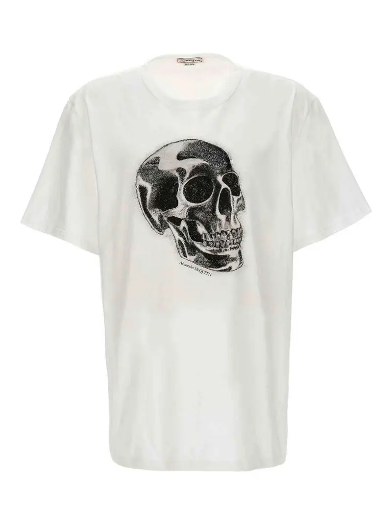 Alexander McQueen T-shirt Bianco 3381063