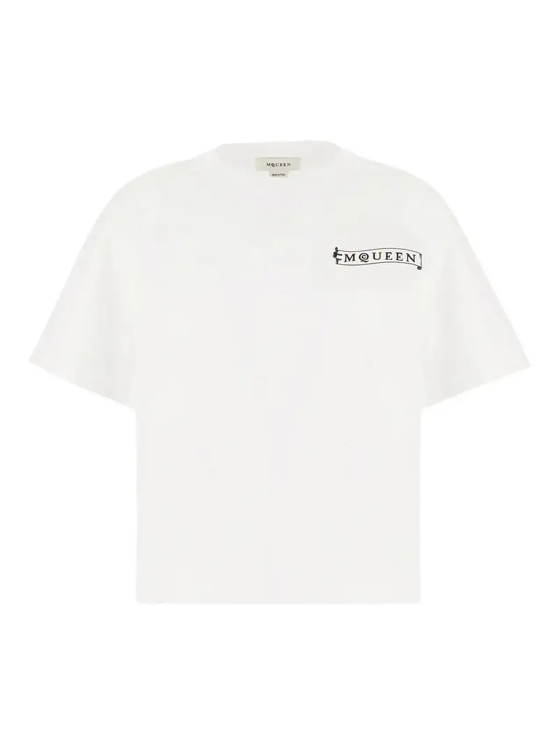 Alexander McQueen T-shirt Bianco 3268879
