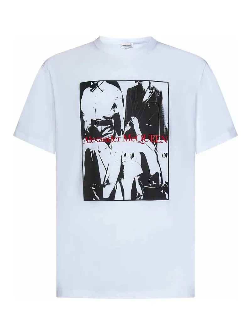 Alexander McQueen T-shirt Bianco 3994887