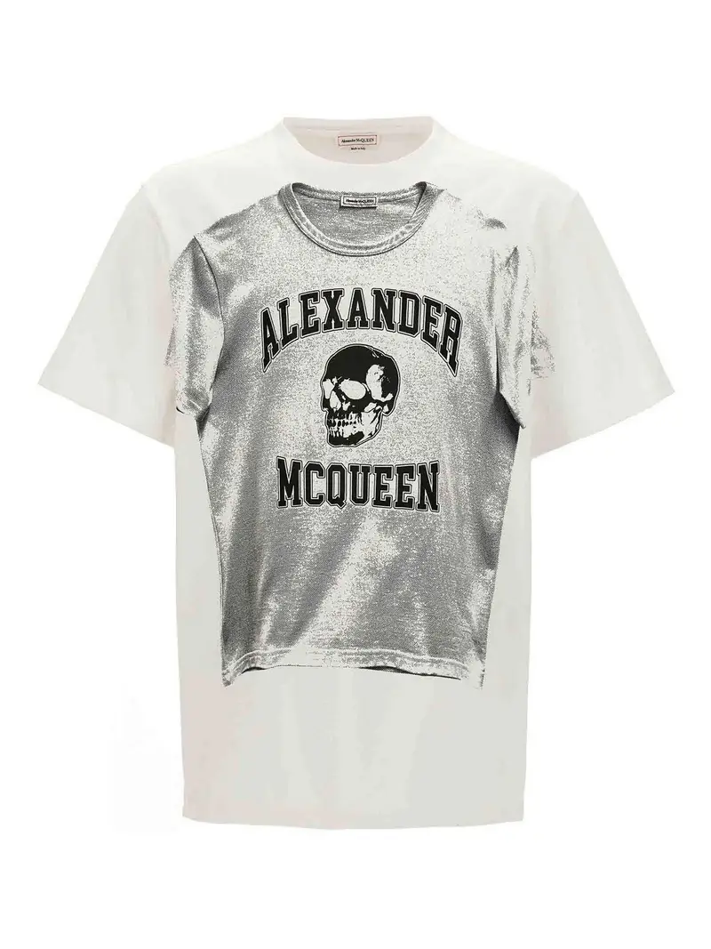 Alexander McQueen T-shirt Bianco 3261345
