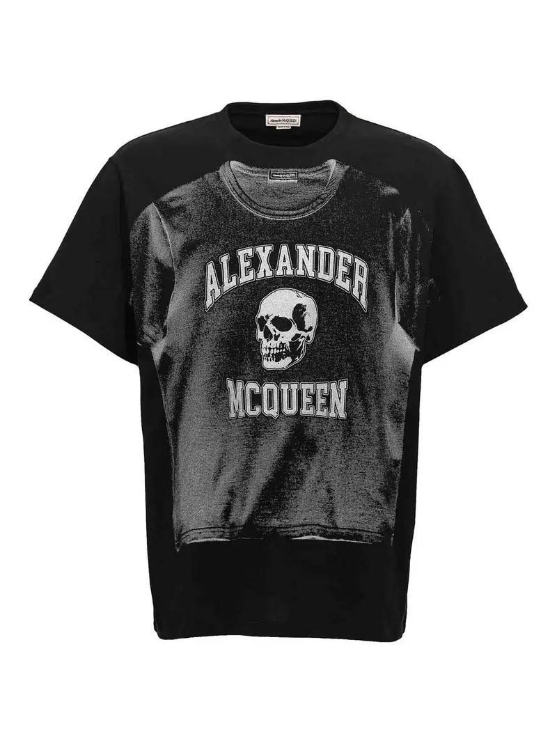 Alexander McQueen T-shirt Nero 3330534