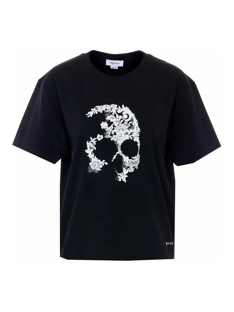 Alexander McQueen T-shirt Nero 4258648