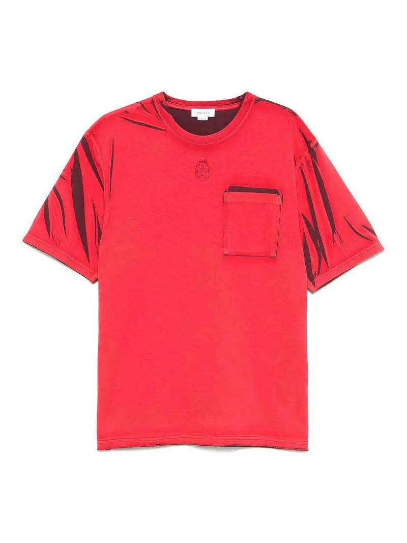 Alexander McQueen T-shirt Rosso 4233914