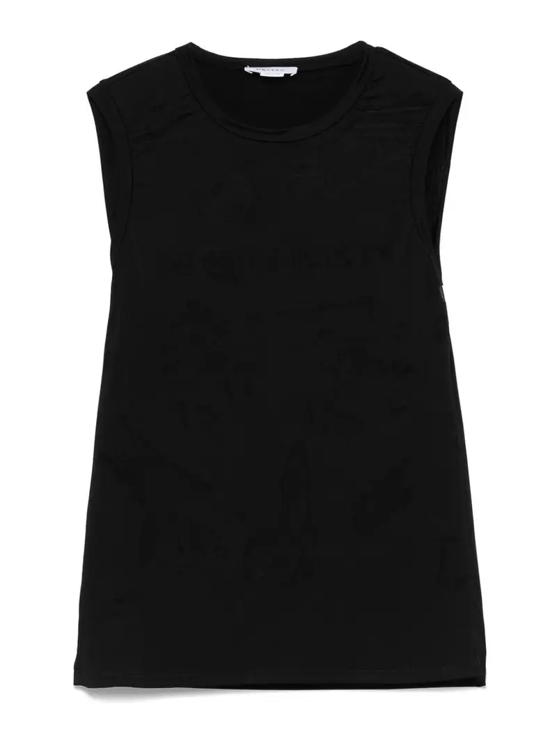 Alexander McQueen Top Nero 3333812